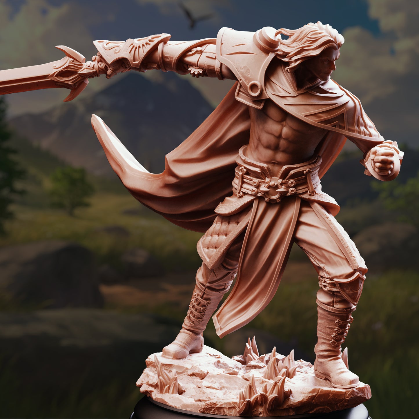 Illirian Warrior with a HUGE Sword