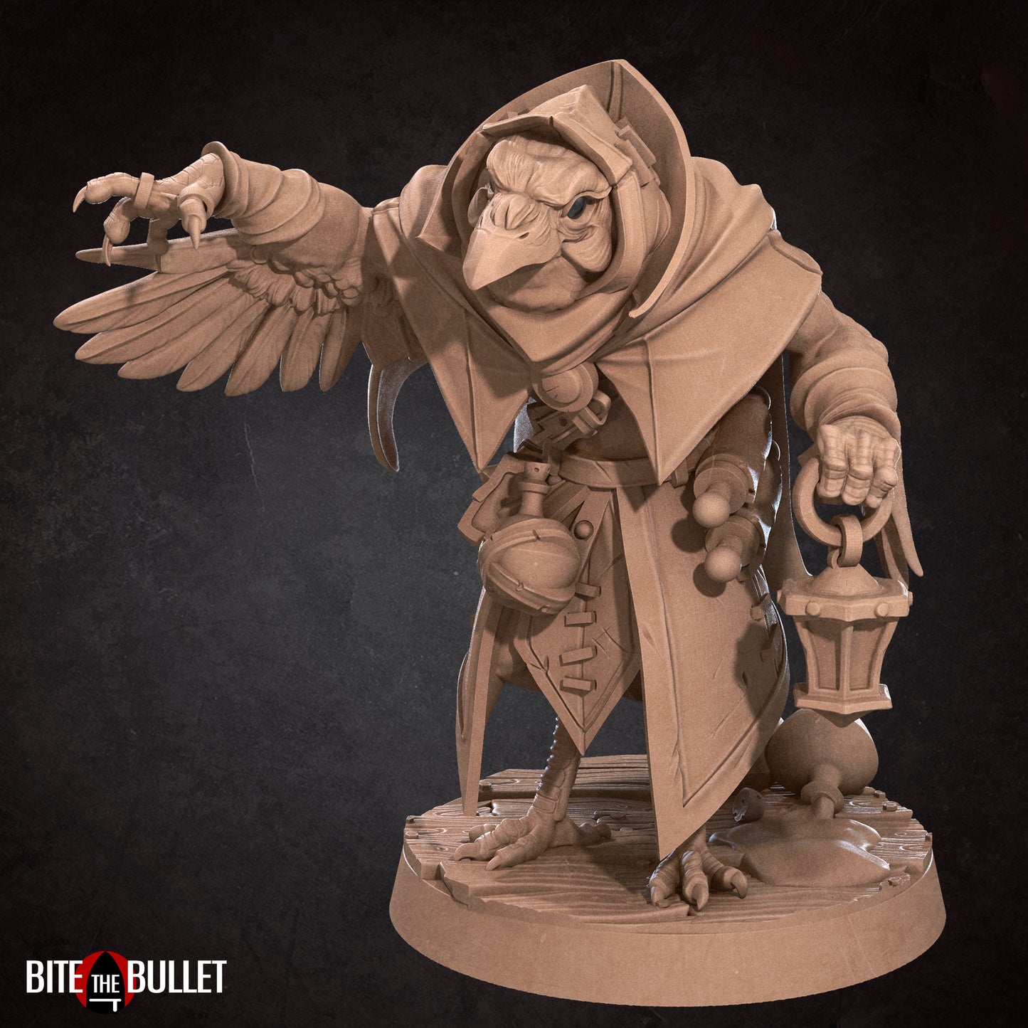 Kenku Alchemist with Hood