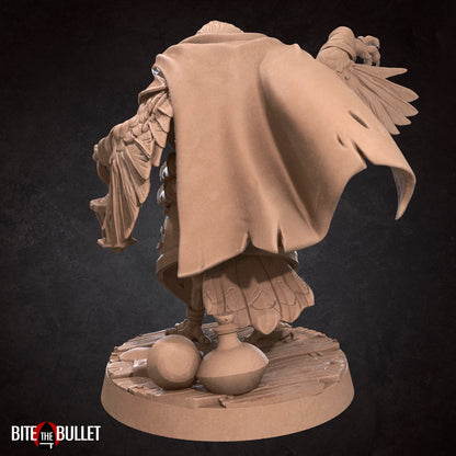 Kenku Alchemist with Hood