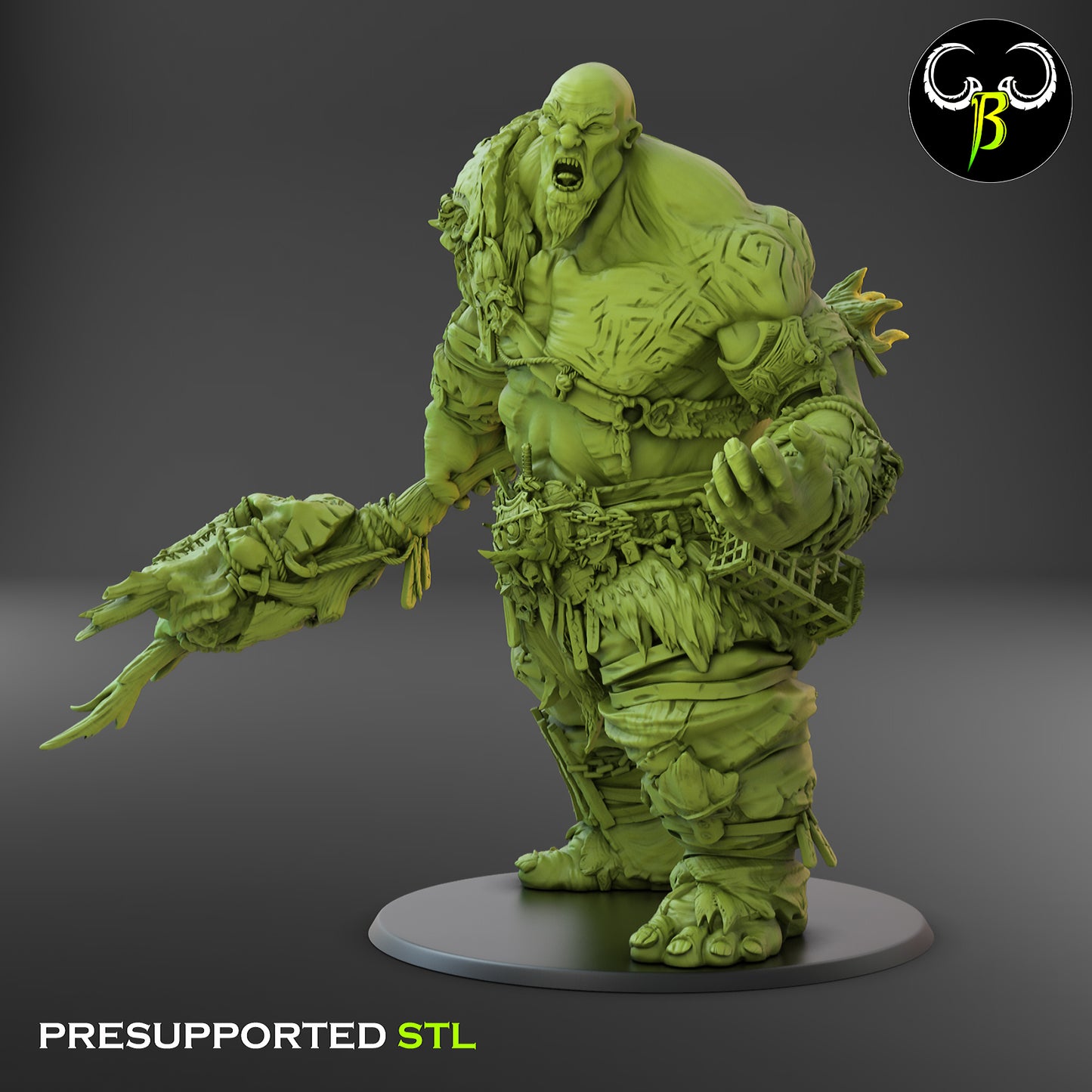 CB - Giant Solider - Jotnar Breaker - Scream - Staff