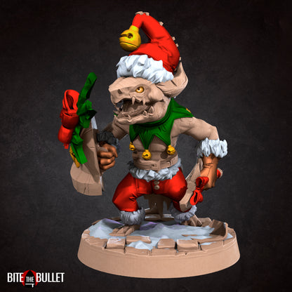 Festive Warrior - Pathfinder Kobold CHRISTMAS
