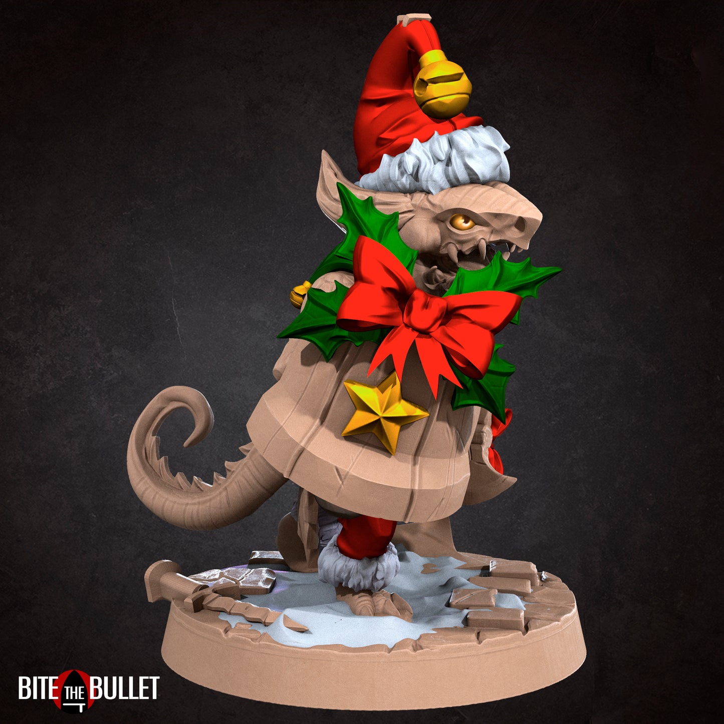 Festive Warrior - Pathfinder Kobold CHRISTMAS