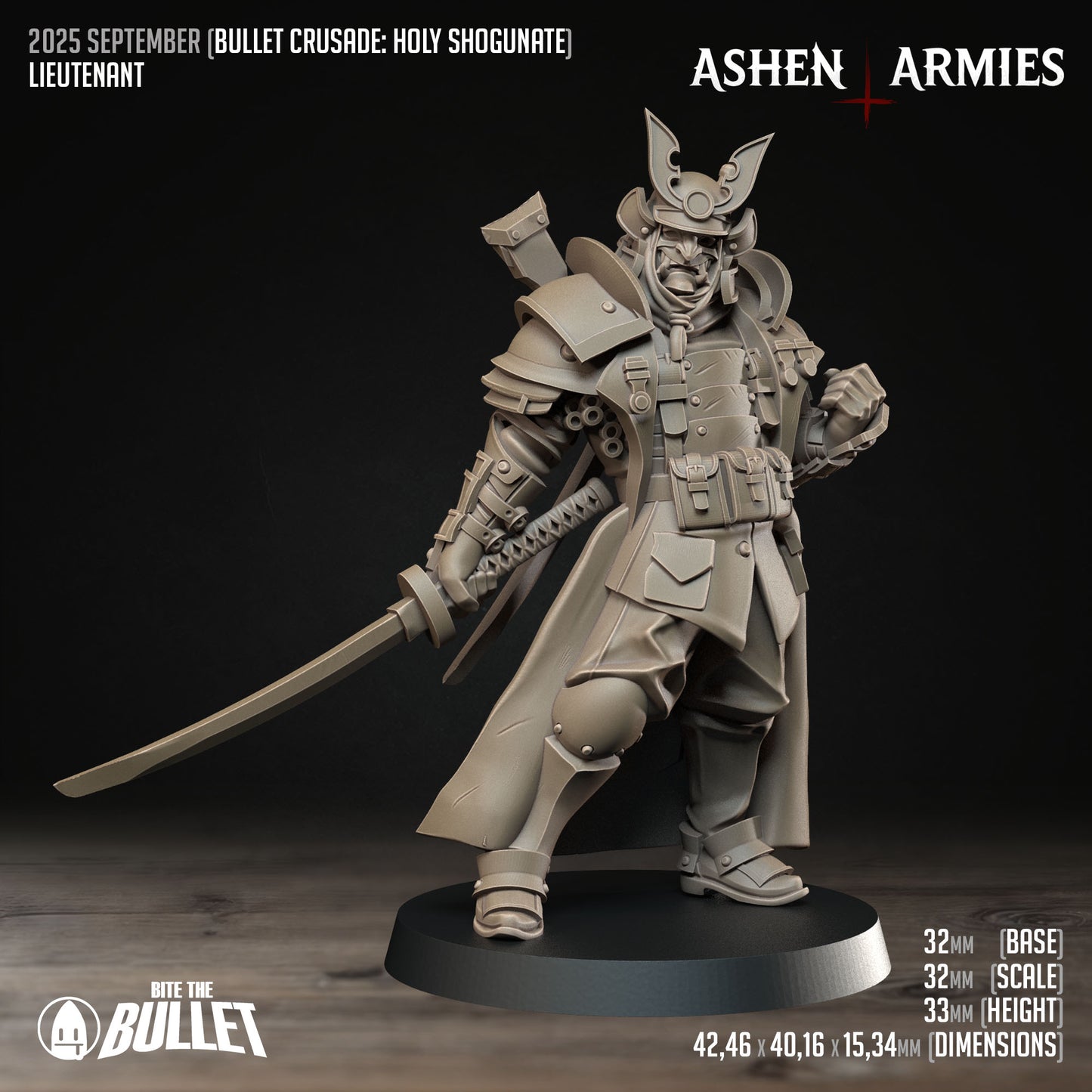 Ashen Armies: Holy Shogunate - Samurai Lieutenant