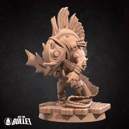 Sword-Wielding Locathah Bandit