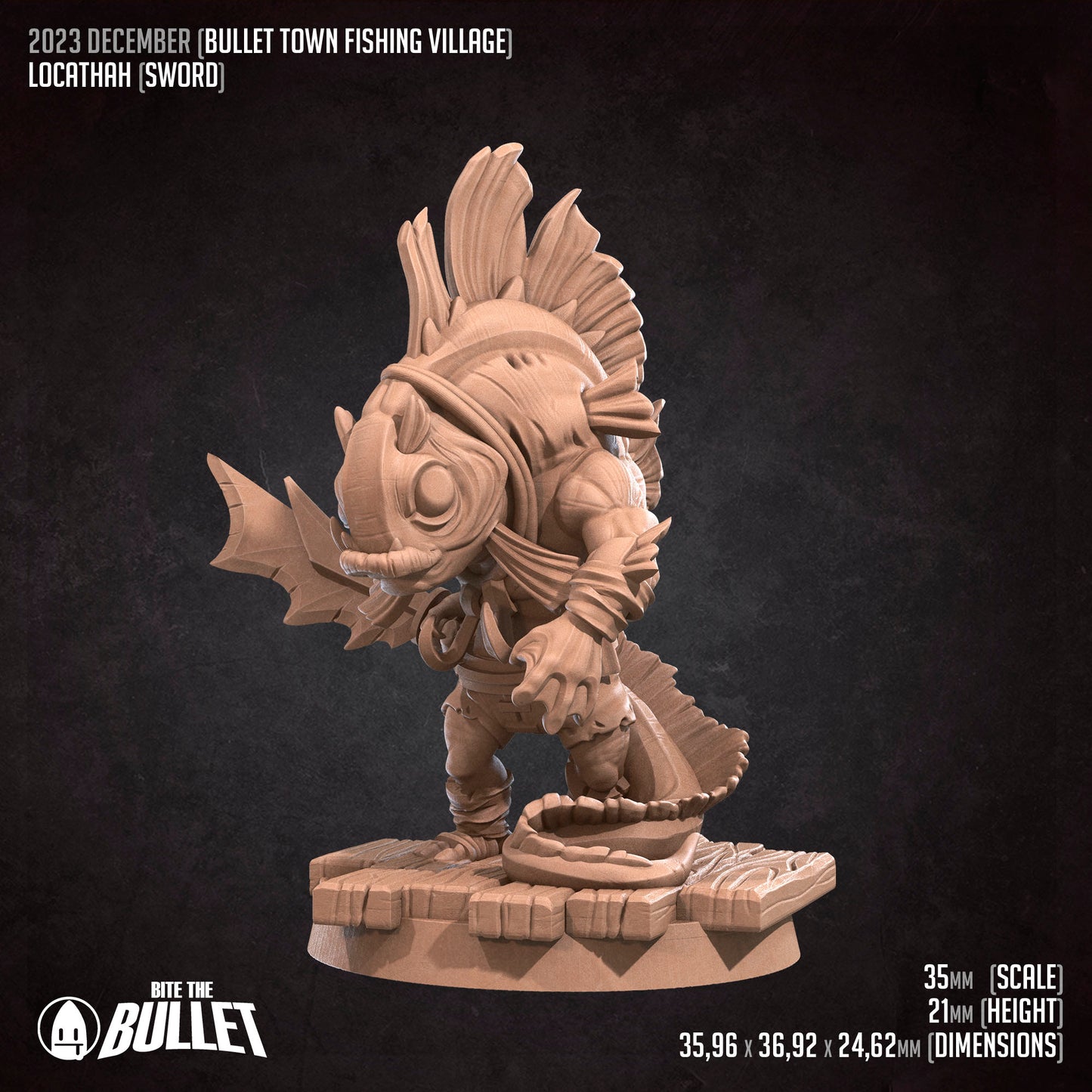 Sword-Wielding Locathah Bandit