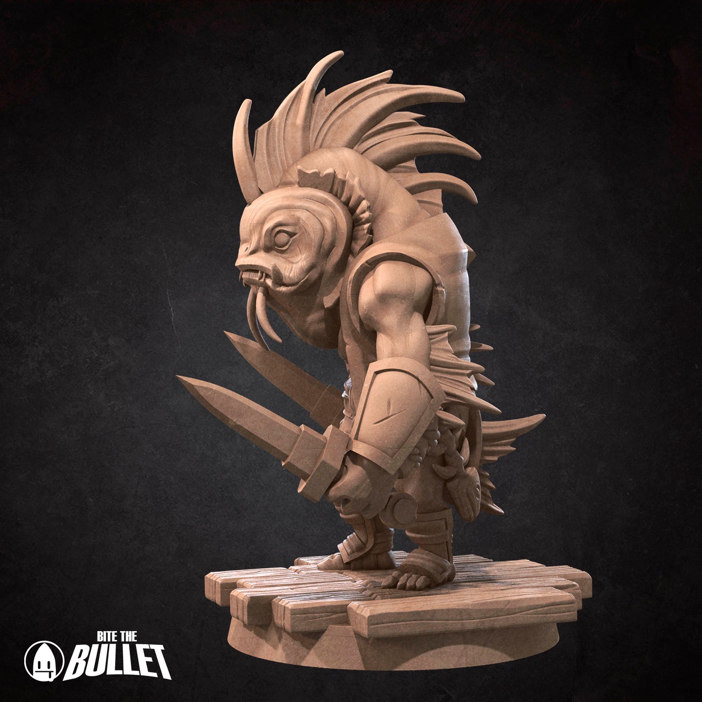 Dagger-Wielding Locathah Bandit