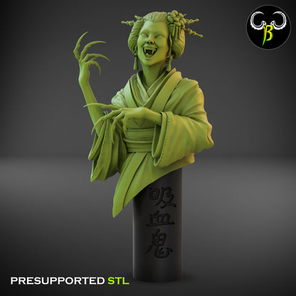 CB - Eastern ancient Vampire - Female Bust