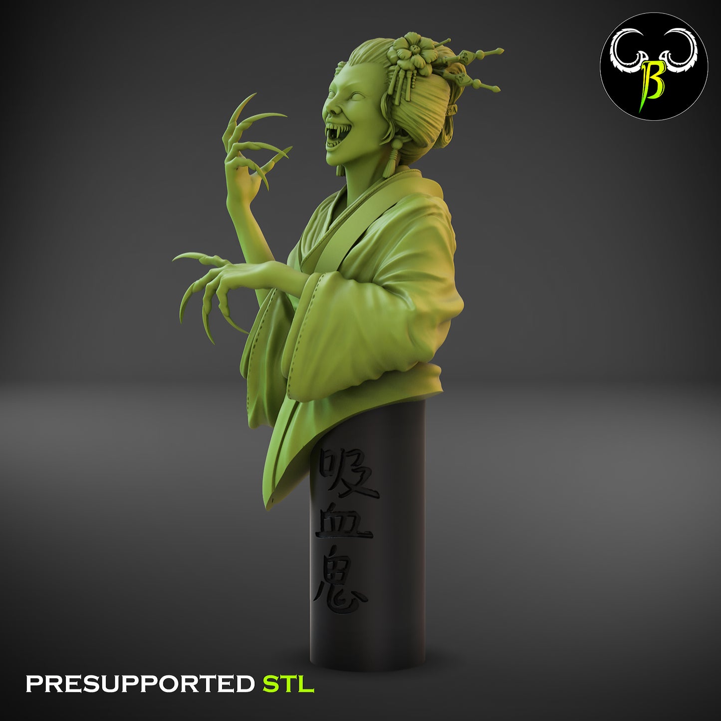 CB - Eastern ancient Vampire - Female Bust