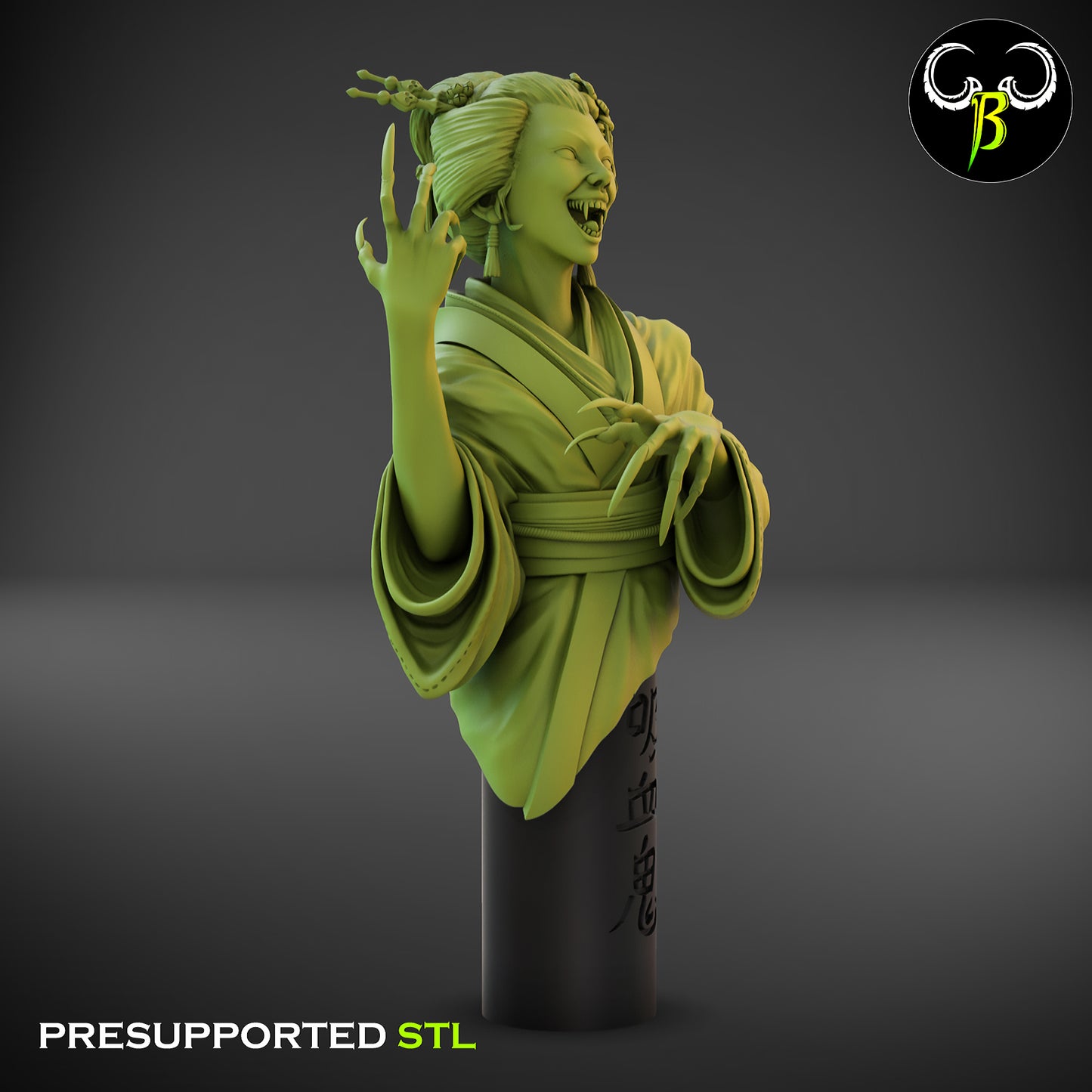 CB - Eastern ancient Vampire - Female Bust