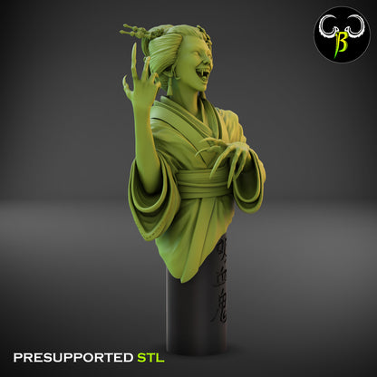 CB - Eastern ancient Vampire - Female Bust