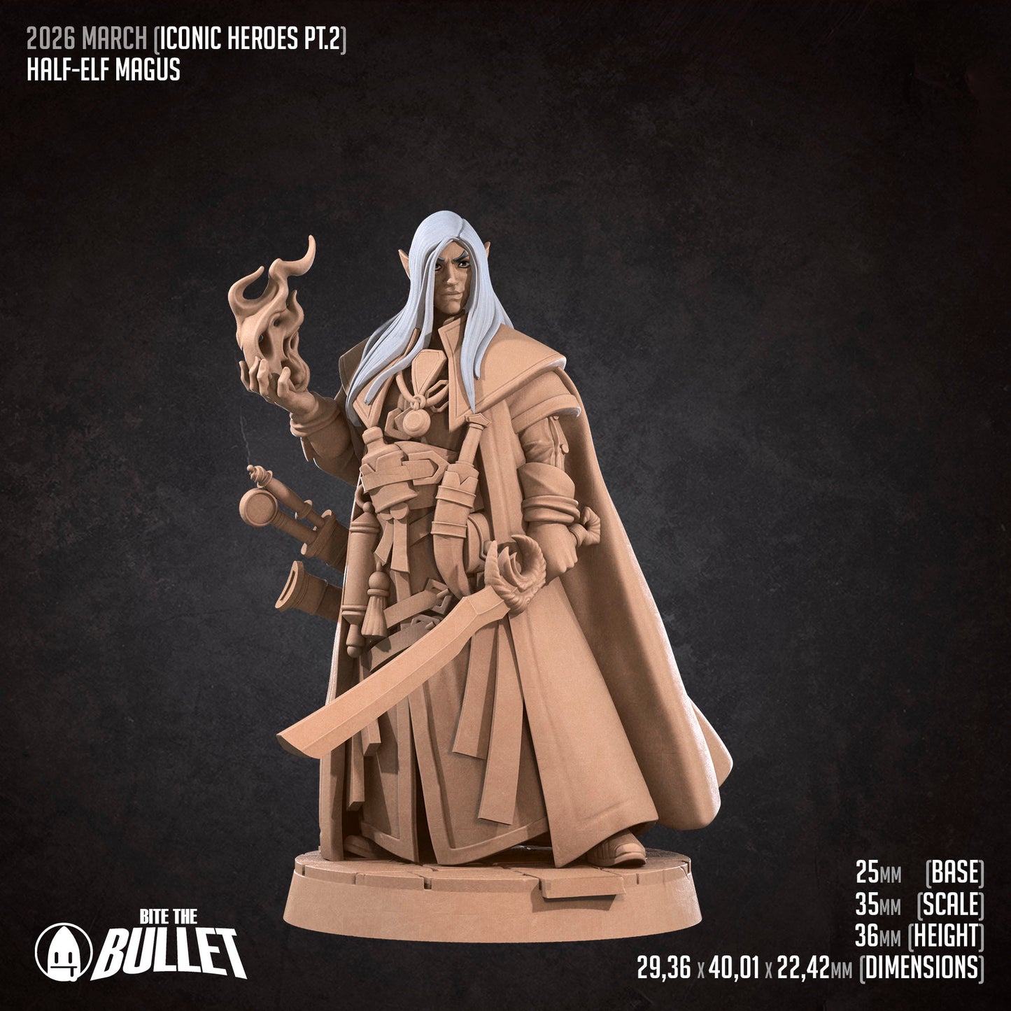 Drow Elven Battle Mage
