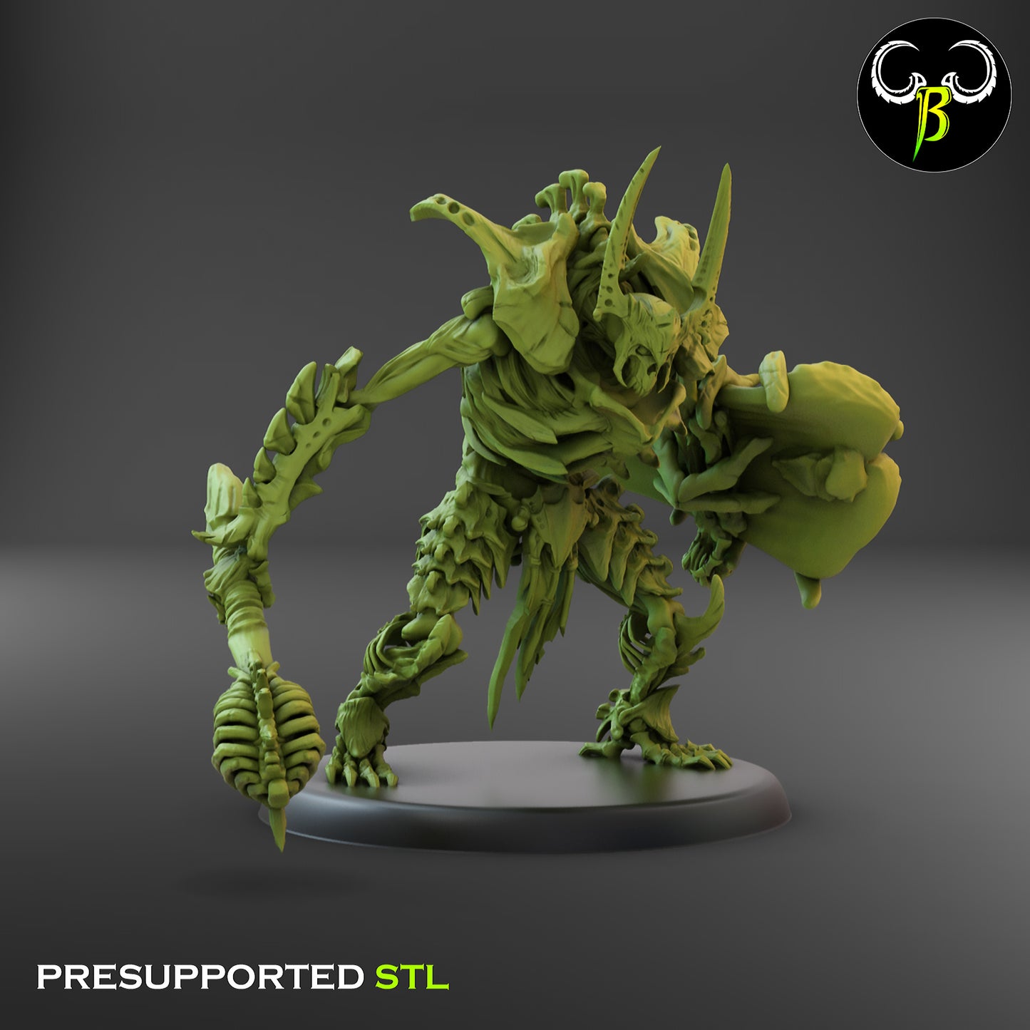 CB Marrow Knights - Marrow Construct - Bone Golem - Shield 4