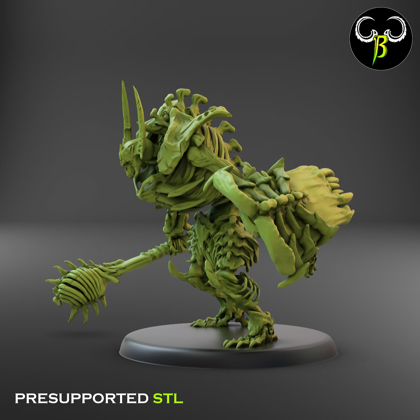 CB Marrow Knights - Marrow Construct - Bone Golem - Shield 4