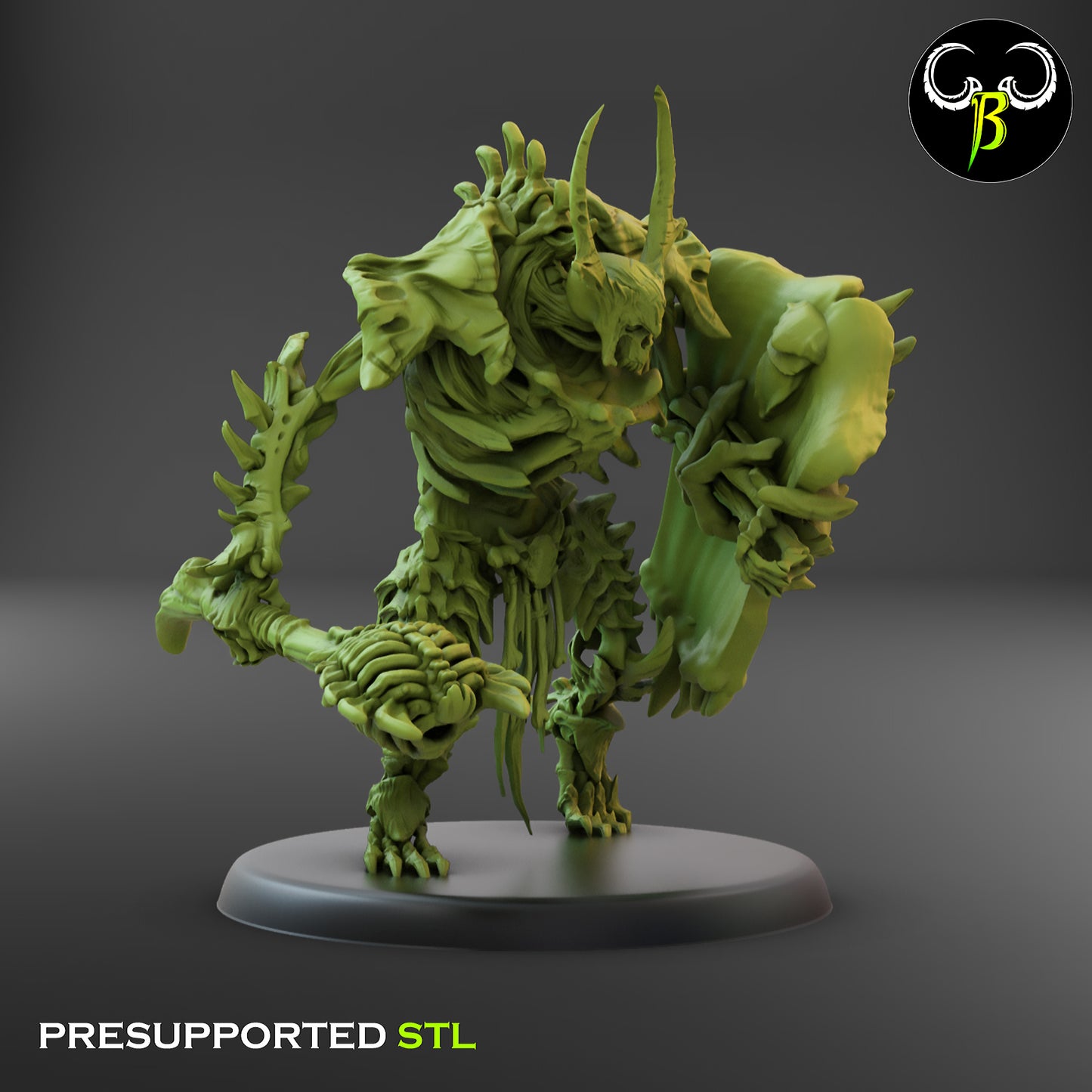 CB Marrow Knights - Marrow Construct - Bone Golem - Shield 5