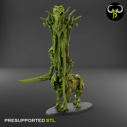 CB Marrow Knights - Bannerman - Undead Centaur Skeleton -Standard Bearer