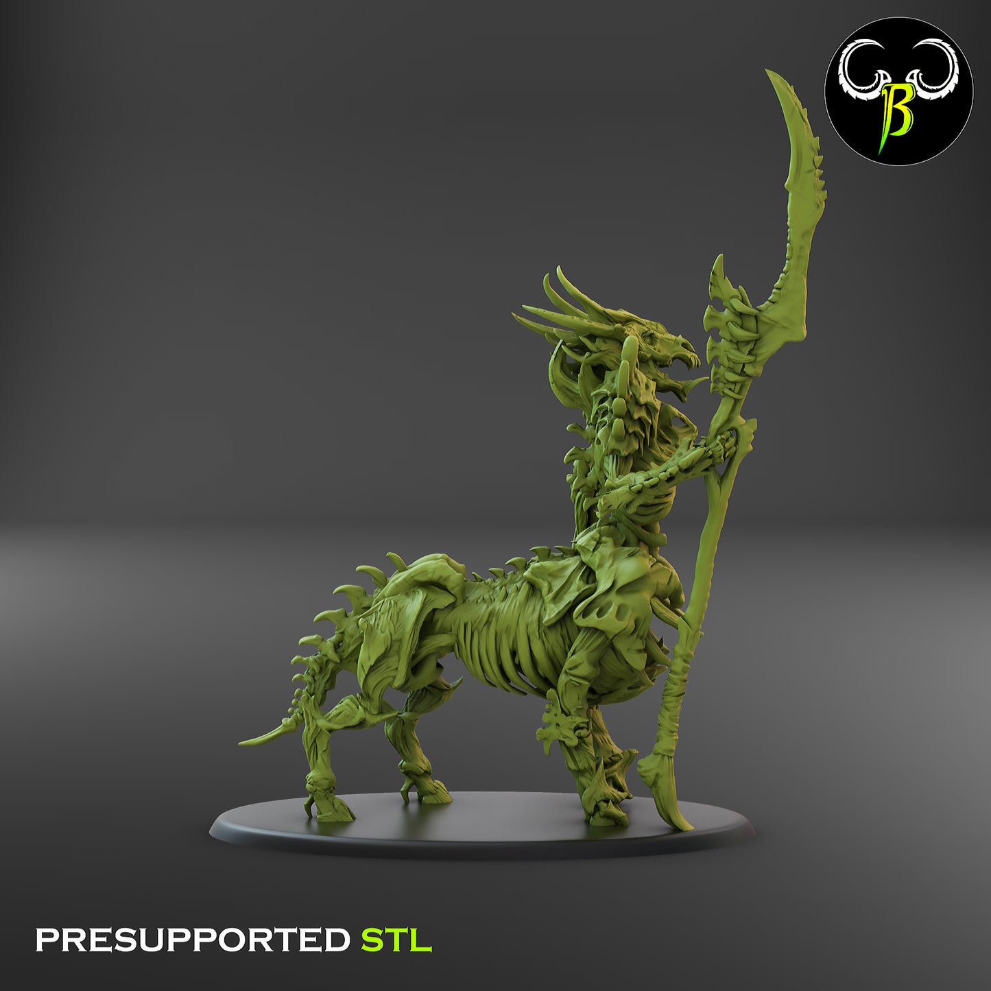 CB Marrow Knights - Undead Centaur Skeleton - Champion