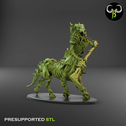 CB Marrow Knights - Undead Centaur Skeleton - Lance - Attack 1