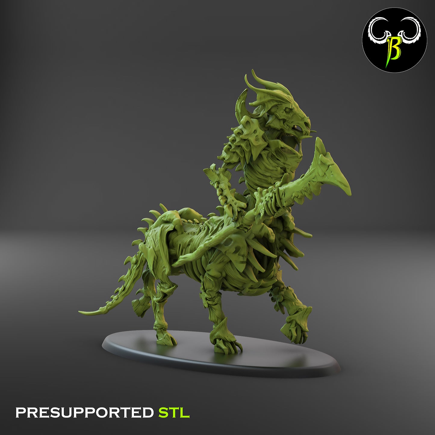 CB Marrow Knights -Undead Centaur Skeleton - Lance - Charge