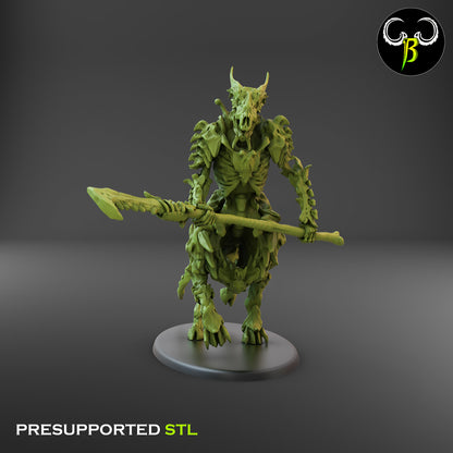 CB Marrow Knights - Undead Centaur Skeleton -Lance - Walk