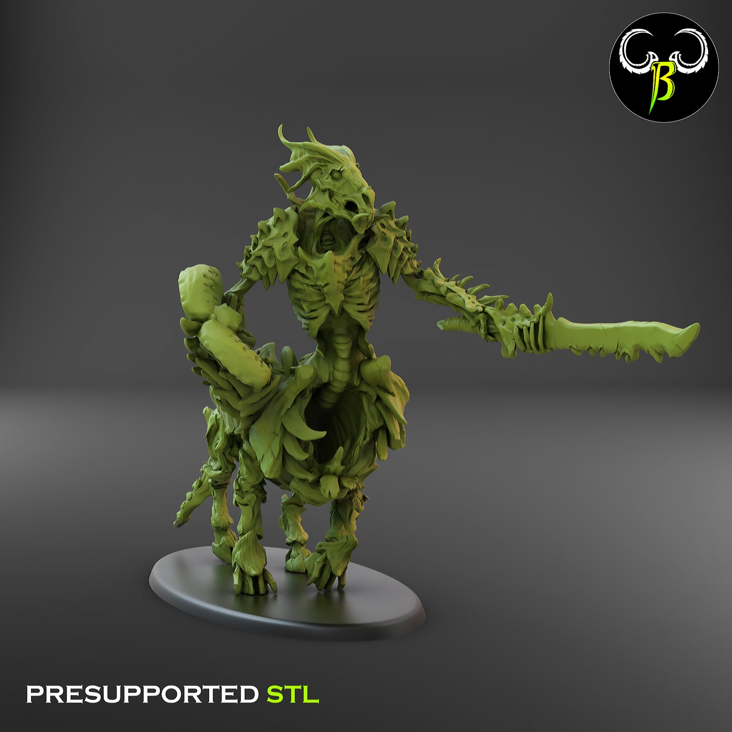 CB Marrow Knights - Sword and Sheild - Undead Centaur Skeleton - Point 5