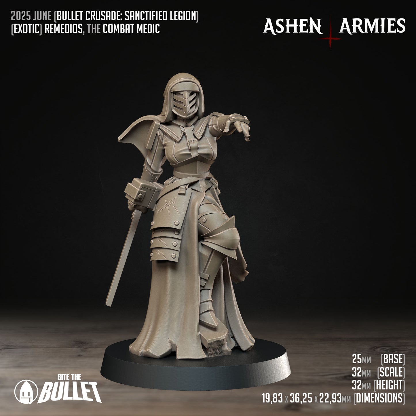 Ashen Armies: Sanctified Legion - Combat Medic