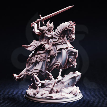 Jeanne Du Lac - Maiden of Justice on Steed