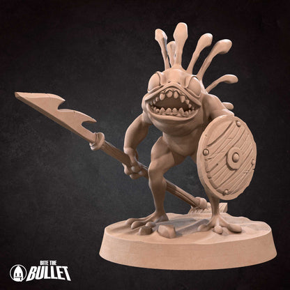 Murloc with Spear & Shield