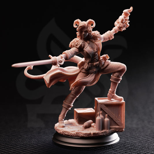 Tiefling Swashbuckler - Octavia