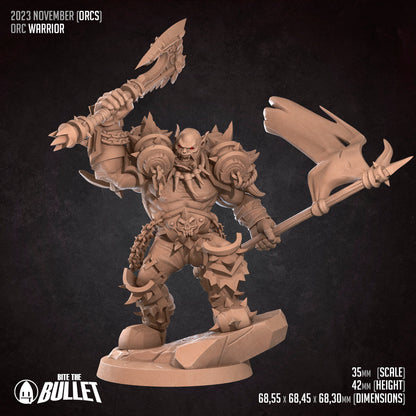 Flag Bearer Orc Barbarian