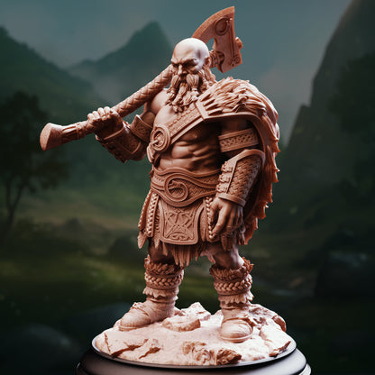 Orzei - Dwarf Barbarian
