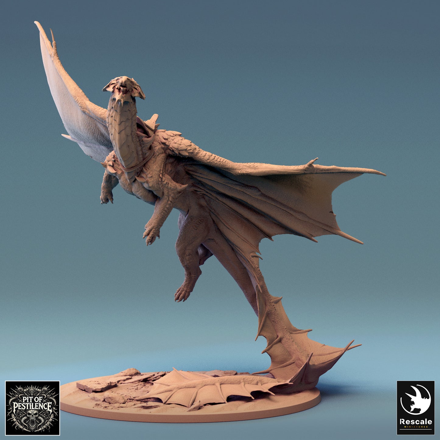 Brass Dragon - Pestilence - Saddle - Takeoff