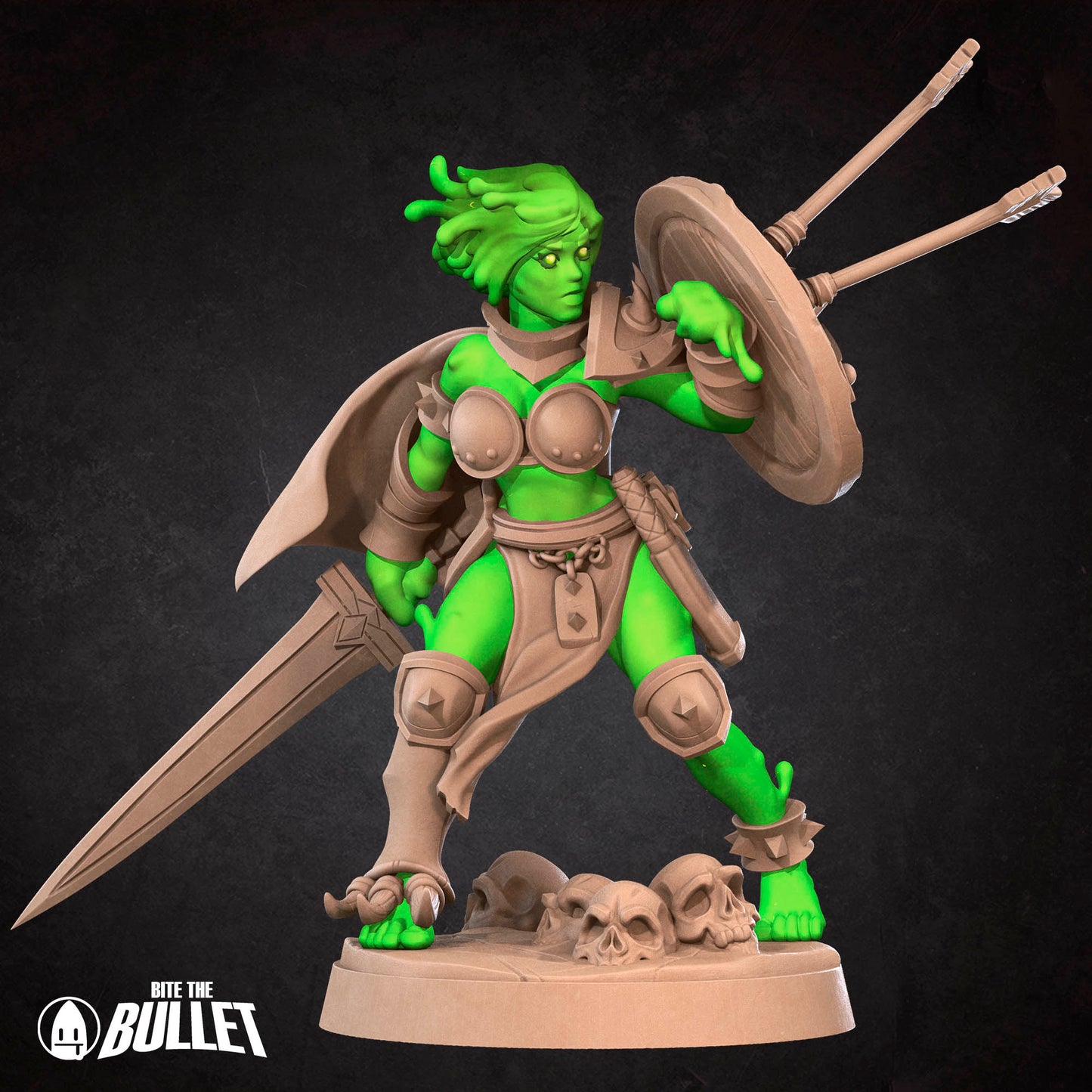 Plasmoid - Female Slime Barbarian