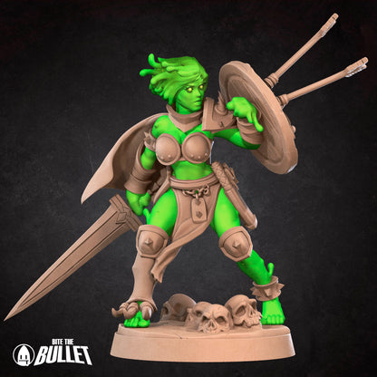 Plasmoid - Female Slime Barbarian