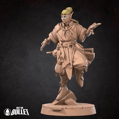 Psionic Elf Monk