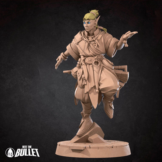 Psionic Elf Monk