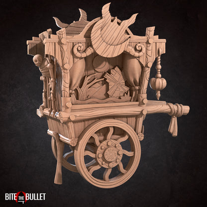 Terrain Combo: Puppet Theatre Cart + Bat Puppeteer
