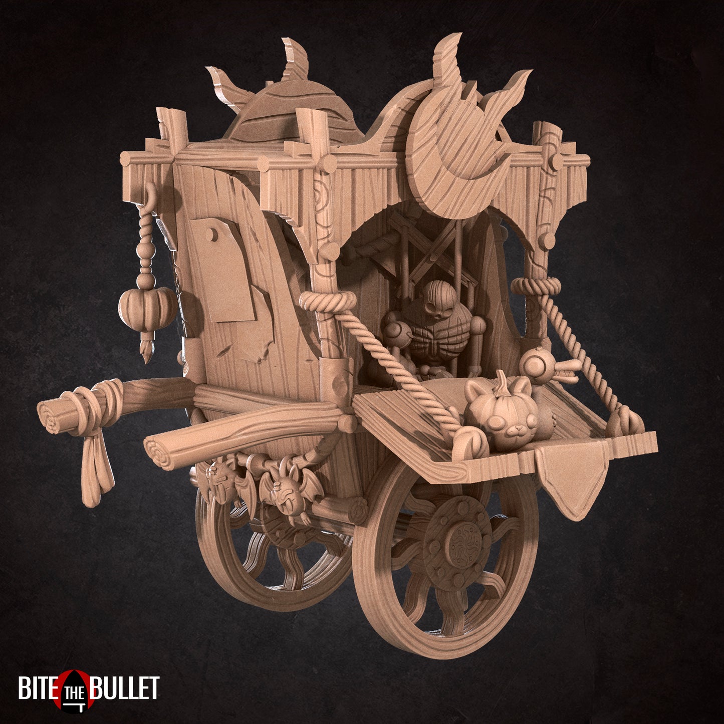 Terrain Combo: Puppet Theatre Cart + Bat Puppeteer