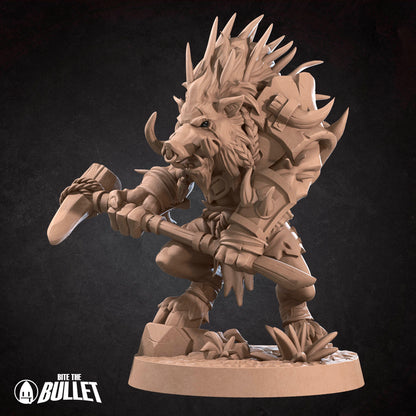 Spine Boar Warrior at Arms