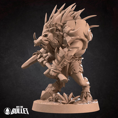 Spine Boar Warrior at Arms
