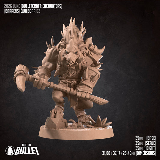 Spine Boar Warrior at Arms