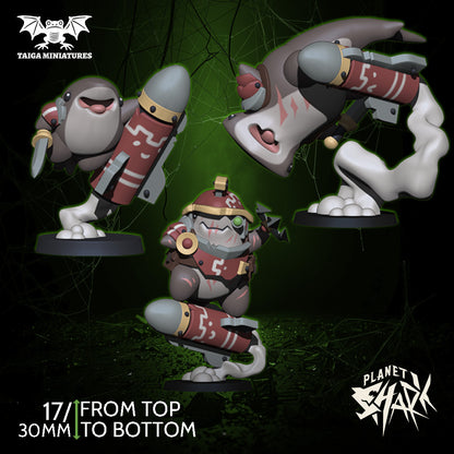 Rocket Sharks 3 Pack