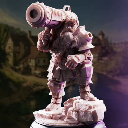 Rook, the dwarven cannoneer