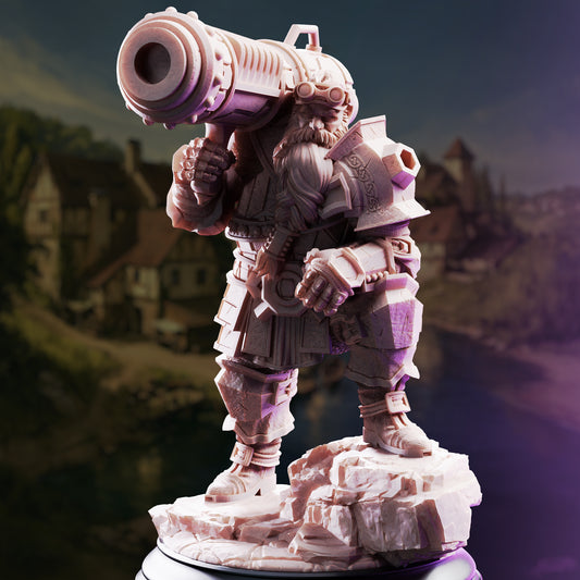 Rook, the dwarven cannoneer
