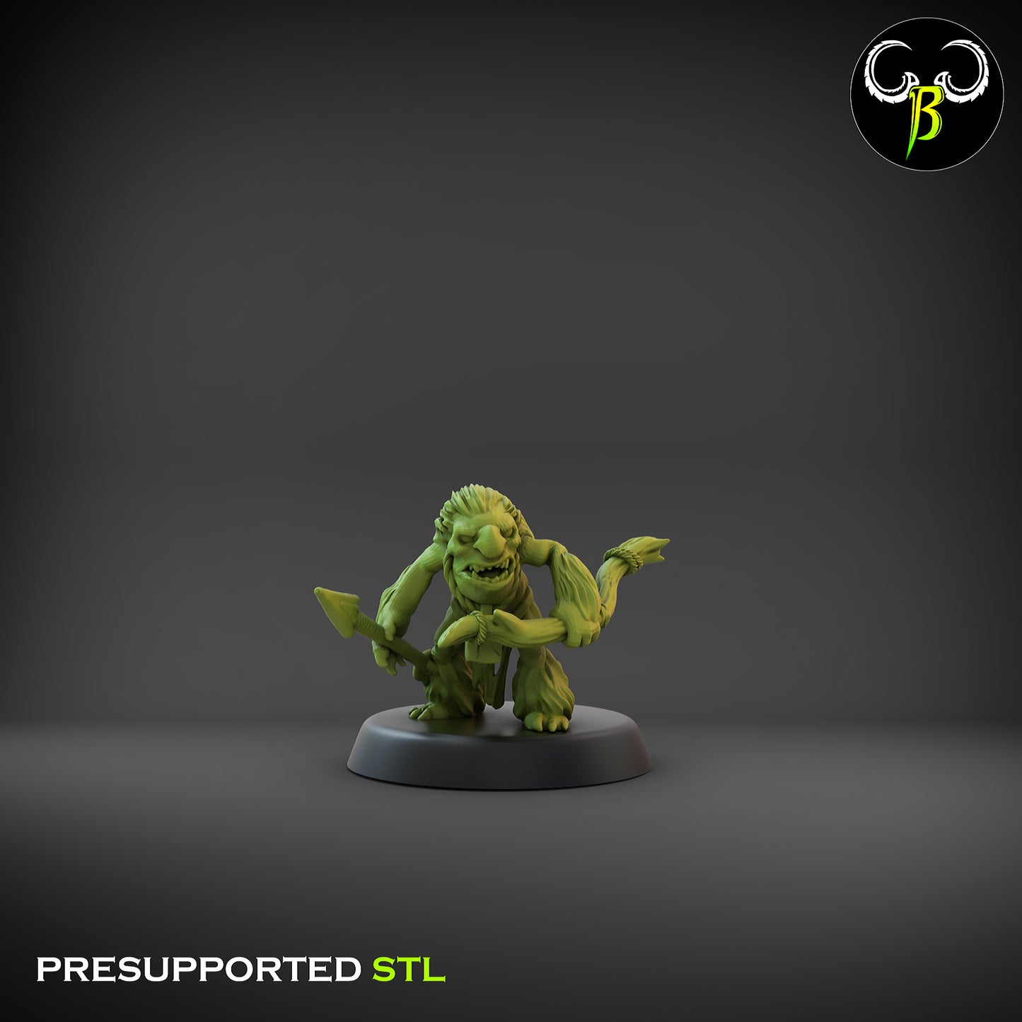 CB - Rune Trog Bowman 3 - Ogre Tribe