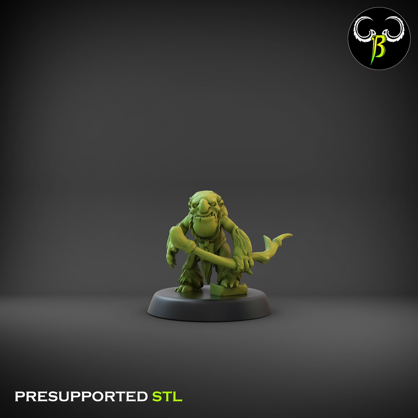 CB - Rune Trog Bowman 6 - Ogre Tribe