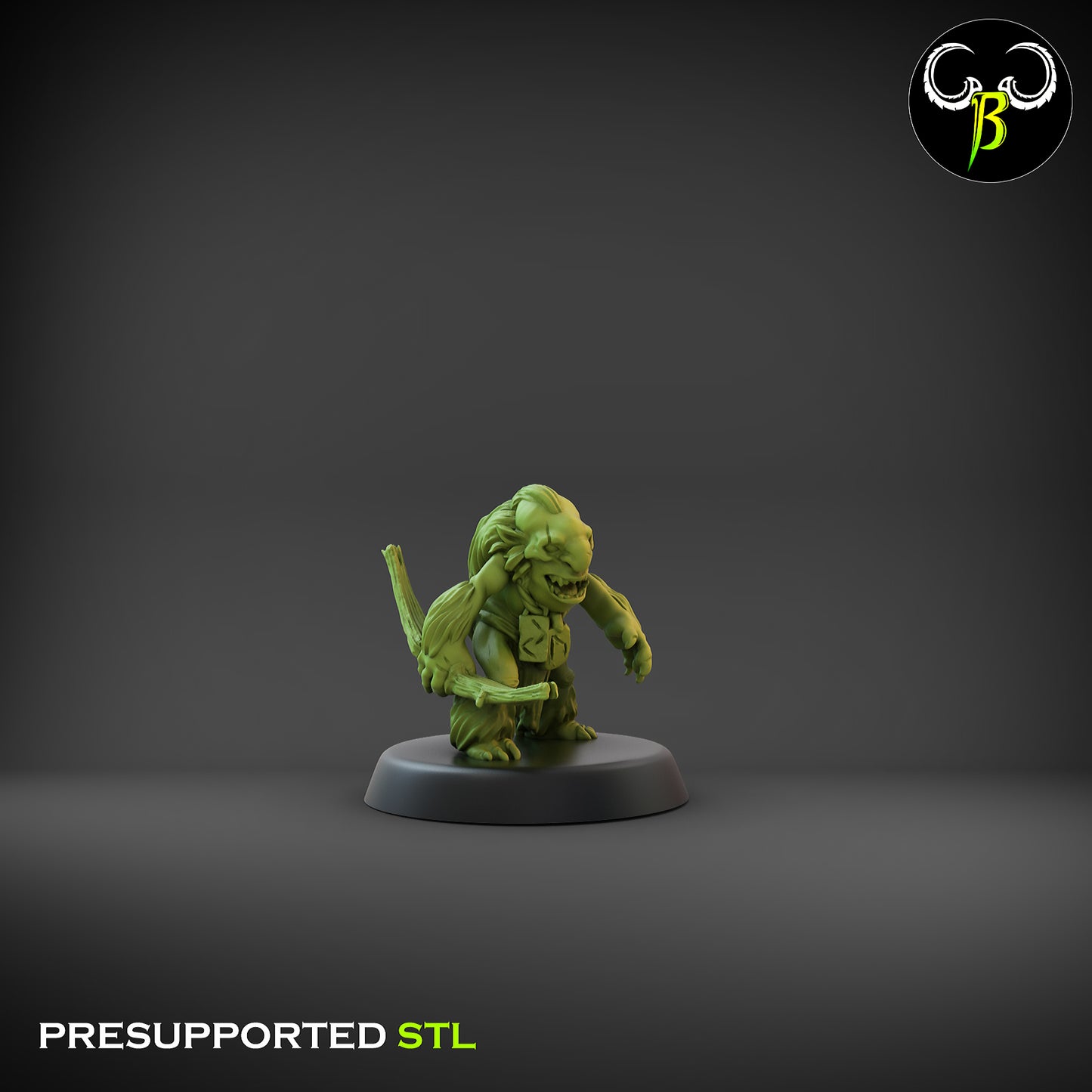 CB - Rune Trog Bowman 9 - Ogre Tribe