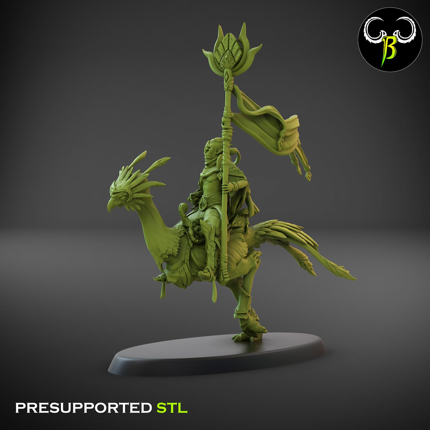 CB  Sand Runner Lance - Bird Rider - Bannerman