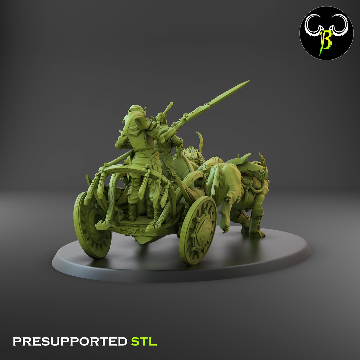 CB Dune Dancers - Sand Chariot - Gryph Rider Chariot -1