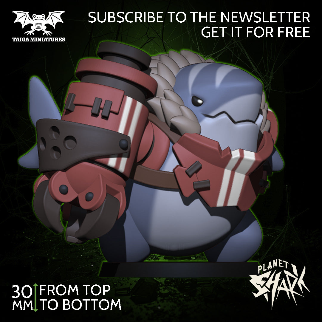 Shark Andriod Veteran with Power Fist