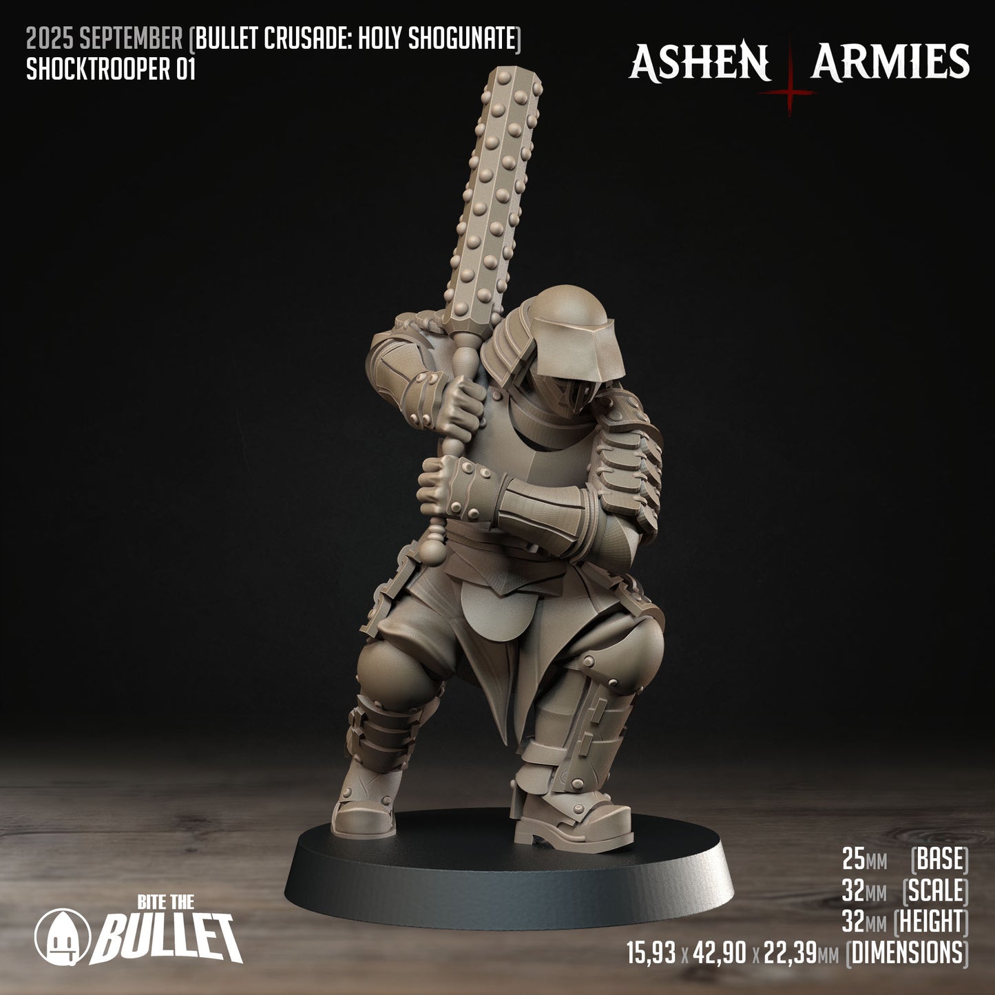 Ashen Armies: Holy Shogunate - Shock Trooper Pack